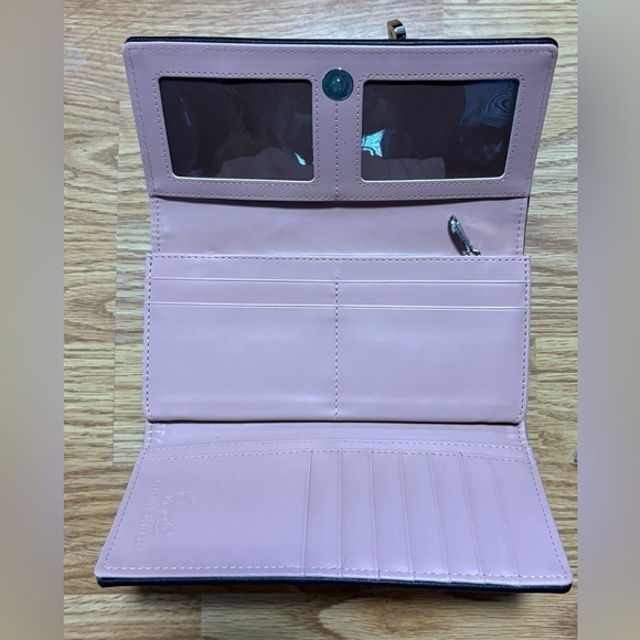 Cute shoe strings butterfly pattern wallet New - Picture 2 of 4